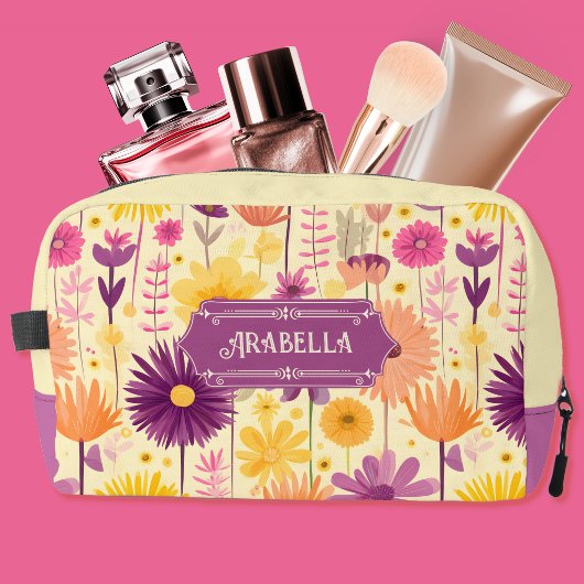 Arabella Moderne Cascaderende Bloempatroon Toilettasje