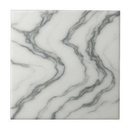 Arabescato Flow – Elegante Wervelende Witte Marmer Tegeltje