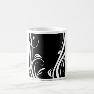 Arabesco em preto e branco koffiemok