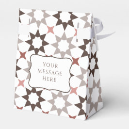 Arabesk Arabisch patroon voorkeur doos. Bedankdoosjes