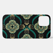 Arabesk Bloemen, Elegantiepatroon. Case-Mate iPhone Case (Achterkant (horizontaal))