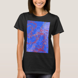 Arabesk in Blues met transparante Jellies en T-shirt