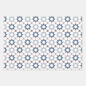Arabesk Marokkaans patroon cadeaupapier (Voorkant 2)
