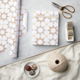 Arabesk Marokkaans patroon cadeaupapier