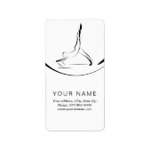 Arabesk op de reformer etiket (Voorkant)