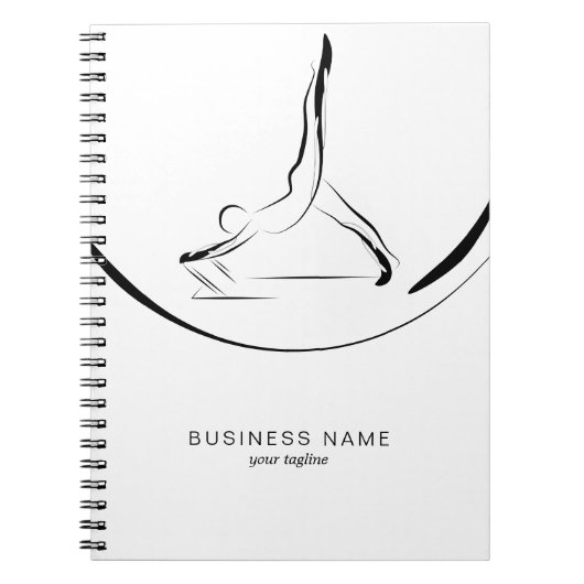 Arabesk op de reformer notitieboek (Voorkant)