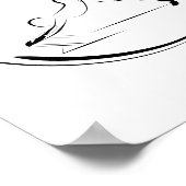 Arabesk op de reformer poster (Hoek)