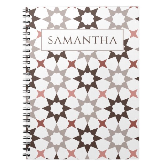 Arabesk patroon notitieboek (Voorkant)