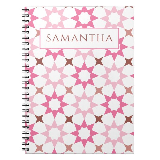 Arabesk patroon notitieboek (Voorkant)