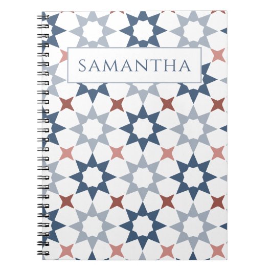 Arabesk patroon notitieboek (Voorkant)