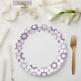 Arabesk patroonpapier bord