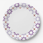 Arabesk patroonpapier bord (Voorkant)