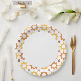 Arabesk patroonpapier bord