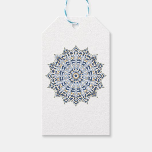 Arabesk Perzisch Oriëntaals Arabisch Turks Decor Cadeaulabel (Voorkant)