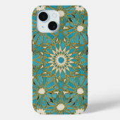 arabesk turquoise Case-Mate iPhone case (Achterkant)