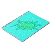 Arabeskaardschildpad - schoppen van zeelieden notitieboek (Linkerzijde)