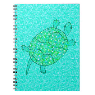 Arabeskaardschildpad - schoppen van zeelieden notitieboek