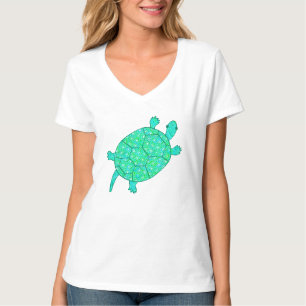 Arabeskaardschildpad - schoppen van zeelieden t-shirt