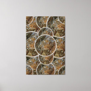 ARABESKE, GEOMETRISCH ONTWERP CANVAS AFDRUK