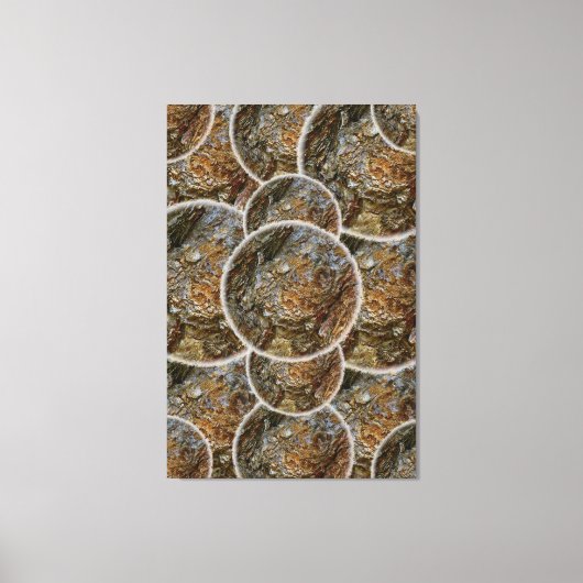 ARABESKE, GEOMETRISCH ONTWERP CANVAS AFDRUK (Voorkant)