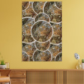ARABESKE, GEOMETRISCH ONTWERP CANVAS AFDRUK (Insitu (Woonkamer))