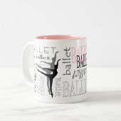 Arabeske Mok met roze accent (aanpasbaar) (Voorkant links)