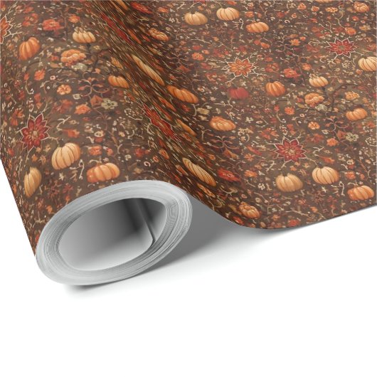 Arabeske Thanksgiving Cadeaupapier (Rol Hoek)