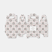Arabesque Arabian Pattern voorkeursvak Bedankdoosjes (Uitgevouwen)