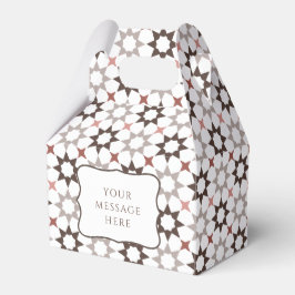 Arabesque Arabian Pattern voorkeursvak Bedankdoosjes