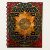 Arabesque Art Deco Antiek stijl juwelen Planner (Voorkant)