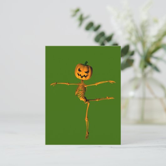 Arabesque Ballet Positie Briefkaart (Staand voorkant)