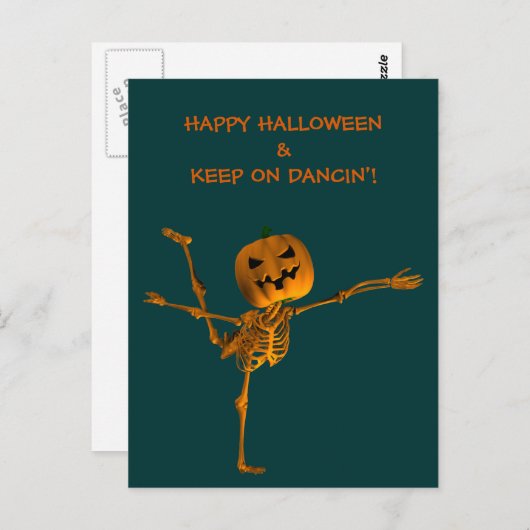 Arabesque Ballet Positie Briefkaart (Voorkant / Achterkant)