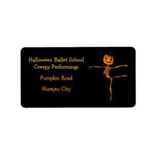 Arabesque Ballet Positie Etiket