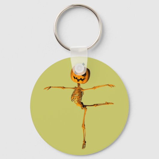 Arabesque Ballet Positie Sleutelhanger (Voorkant)