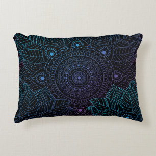Arabesque Bliss: Oosterse Mandala magie Accent Kussen