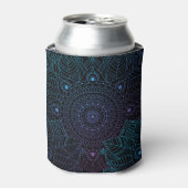 Arabesque Bliss: Oosterse Mandala magie Blikjeskoeler (Blikje Voorkant)