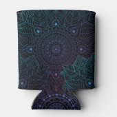 Arabesque Bliss: Oosterse Mandala magie Blikjeskoeler (Achterkant)