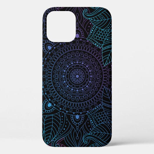 Arabesque Bliss: Oosterse Mandala magie Case-Mate iPhone Case (Achterkant)