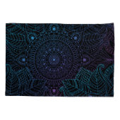 Arabesque Bliss: Oosterse Mandala magie Kussensloop (Achterkant)