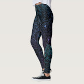 Arabesque Bliss: Oosterse Mandala magie Leggings (Links)