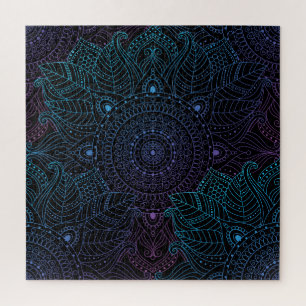Arabesque Bliss: Oosterse Mandala magie Legpuzzel