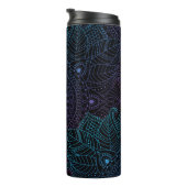 Arabesque Bliss: Oosterse Mandala magie Thermosbeker (Geroteerd rechts)