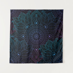 Arabesque Bliss: Oosterse Mandala magie Wandkleed