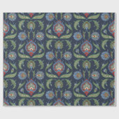 Arabesque bloemetjesverpakkingspapier cadeaupapier (Vlak)