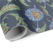 Arabesque bloemetjesverpakkingspapier cadeaupapier (Rol Hoek)