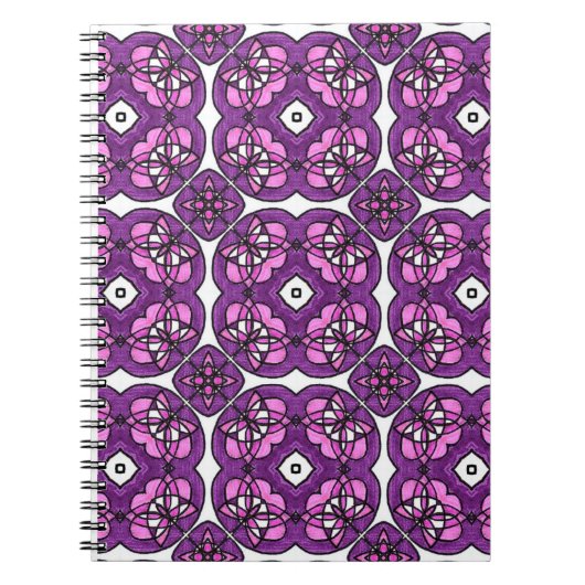 Arabesque Blossom Notitieboek (Voorkant)