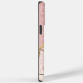 Arabesque Boog | Blush Marmer & Goud Case-Mate iPhone Case (Achterkant / Rechts)