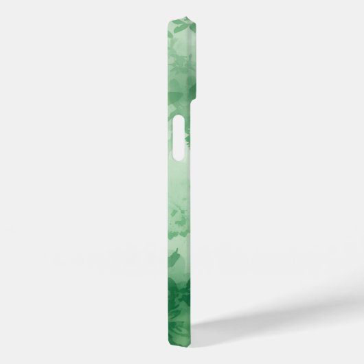 Arabesque Botanische Telefoonkoffer – Groene Water Case-Mate iPhone Case (Achterkant / Rechts)