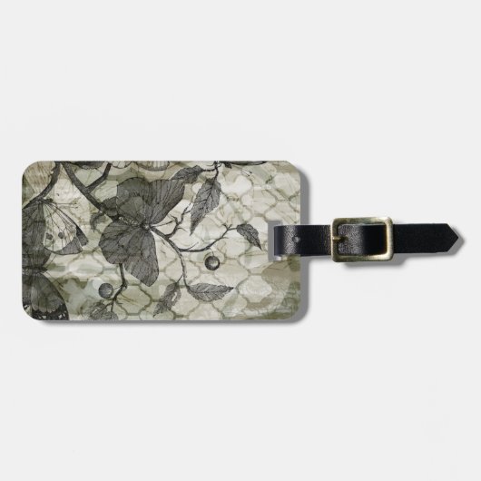 Arabesque Butterflies I Bagagelabel (Voorkant horizontaal)