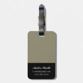 Arabesque Butterflies I Bagagelabel (Achterkant verticaal)